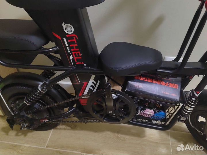 Электровелосипед, три сиденья, 30 аh