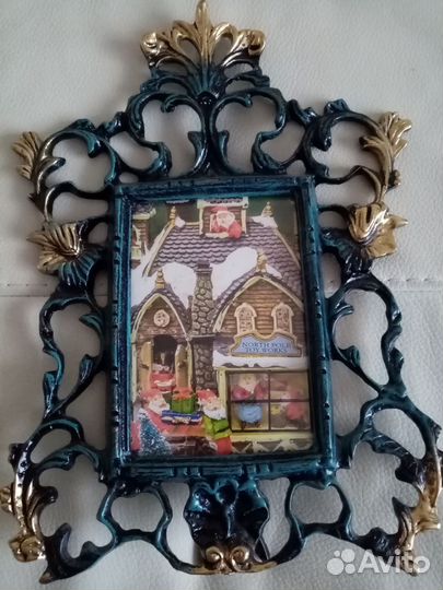 Фоторамка металлическая