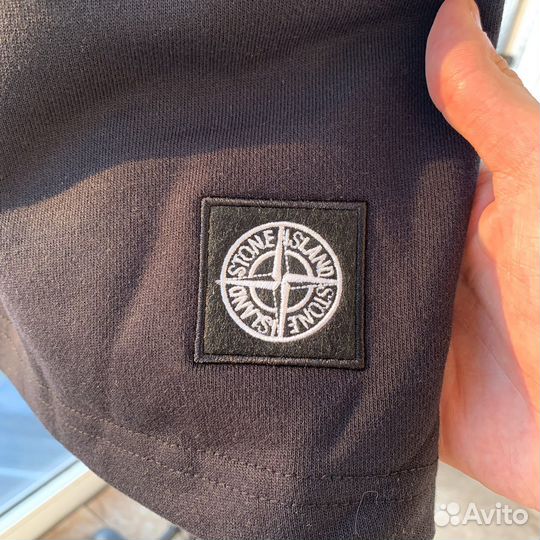 Шорты Stone Island черные