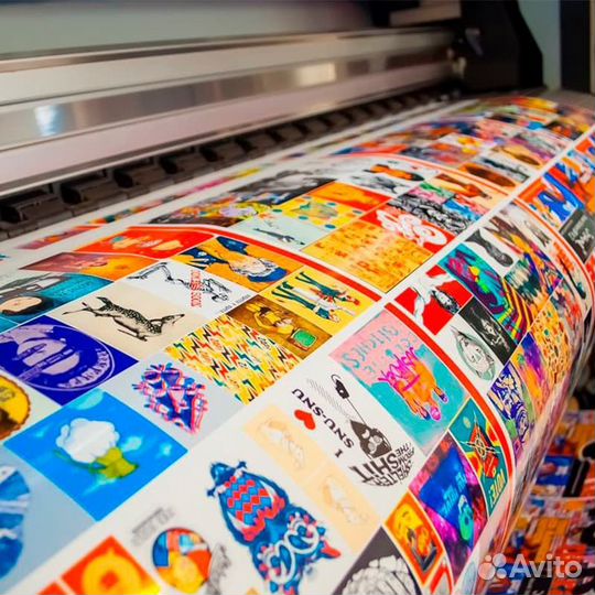 Стикеры / Стикерпаки / Голография уф-печать