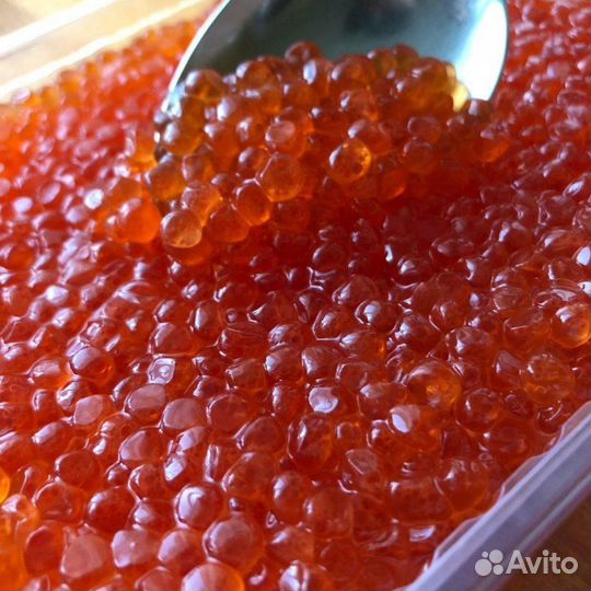Красная икра Чавычи натуральная заводская