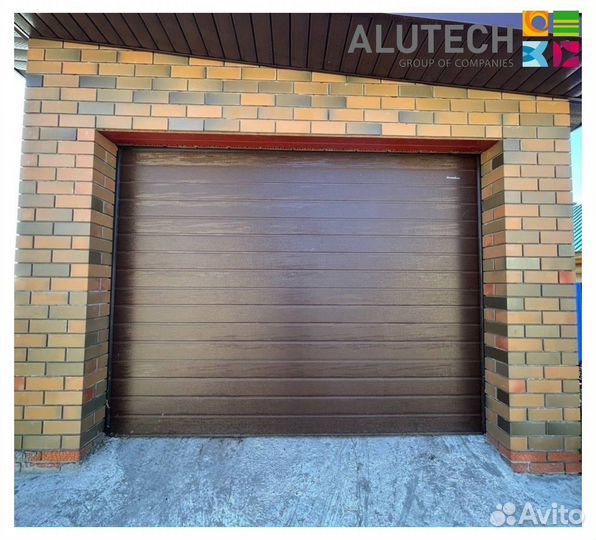 Ворота гаражные alutech