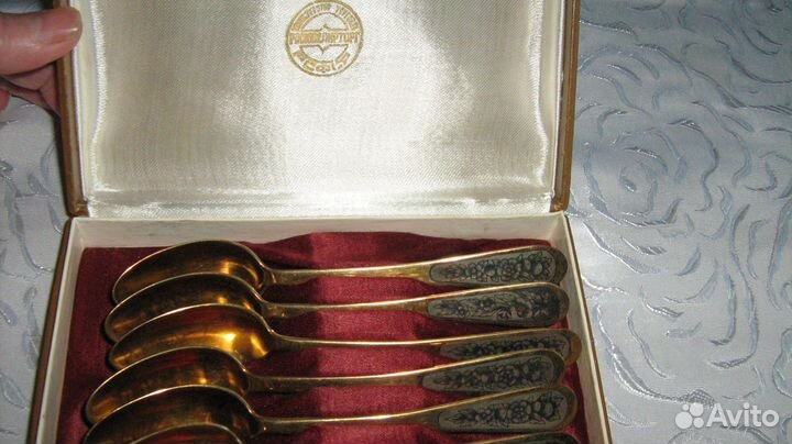 Серебряные чайные ложки СССР