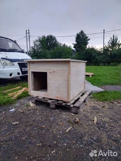 Будка для собаки утеплённая, новая