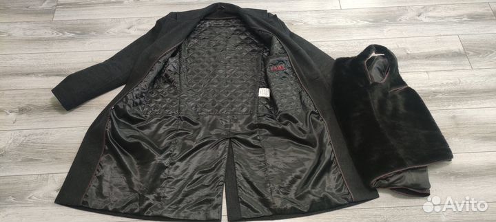 Пальто мужское р46/176 шерсть Sainy