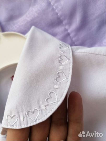 Школьная блузка для девочки 128-134.Школьная форма