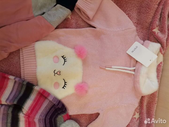Вещи пакетом для девочки 98 104 116