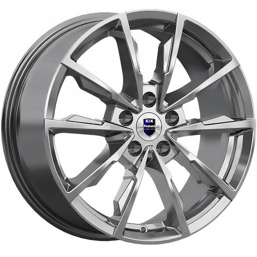 Диски K&K Меренге 7.5x17 5x115 ET40 D70.1 Дарк платинум