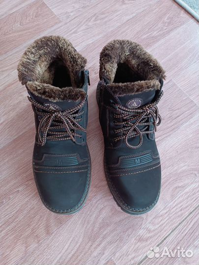 Ботинки мужские зимние 41 размер бу