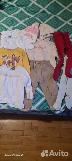 Детские вещи пакетом на девочку