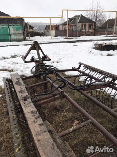 Грабли прицепные