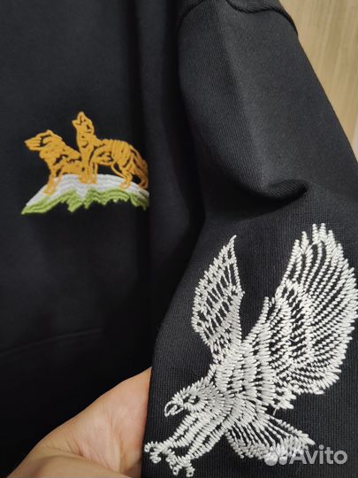 Худи толстовка Rhude L с вышивкой