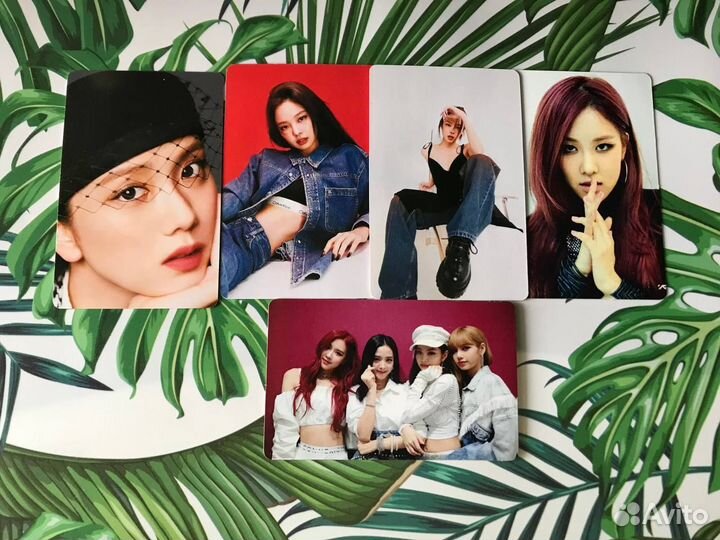 Карты k-pop blackpink