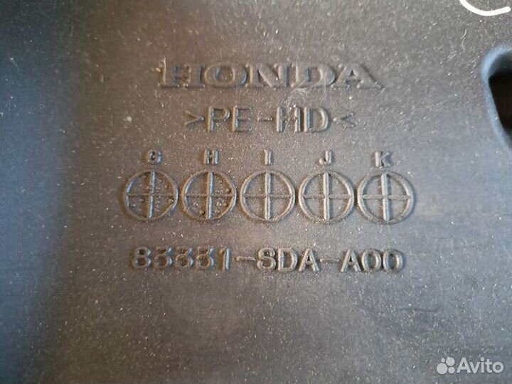 Воздуховод отопителя Honda Accord CL9 2003-2007г