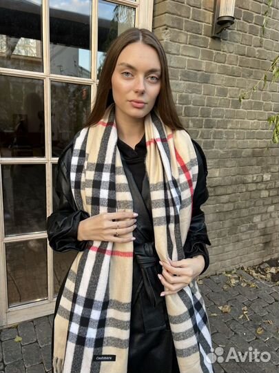 Шарф палантин кашемир Burberry
