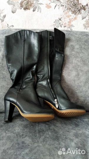 Сапоги кожаные 39 размер