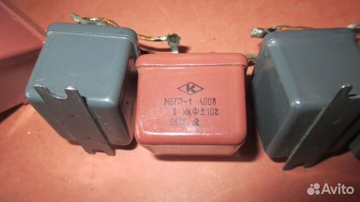 Конденсаторы мбго-2, мбгп-1 СССР