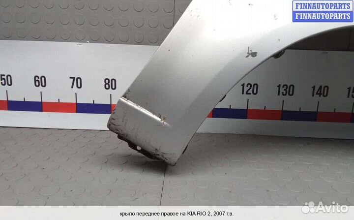 Крыло перед/право Kia Rio II (JB), 2007 1.4 Бензин