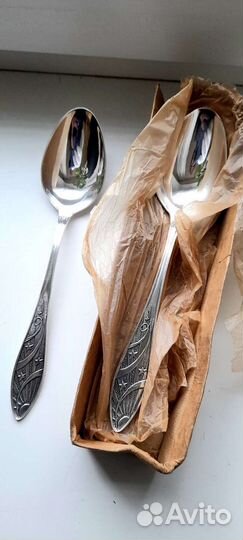 Столовые ложки мельхиор СССР