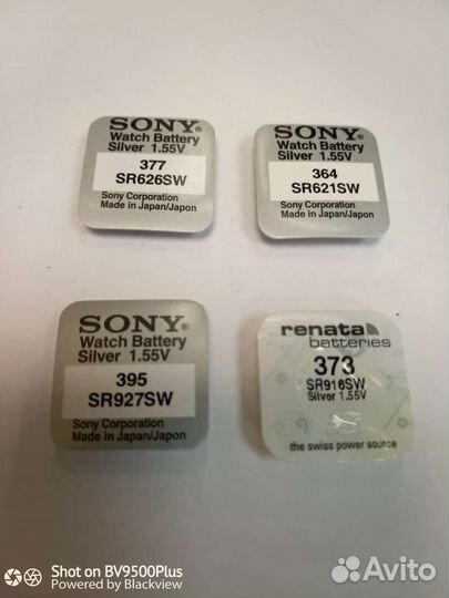 Батарейки 377, 364, 395, 373, cr2, 1025, 2320