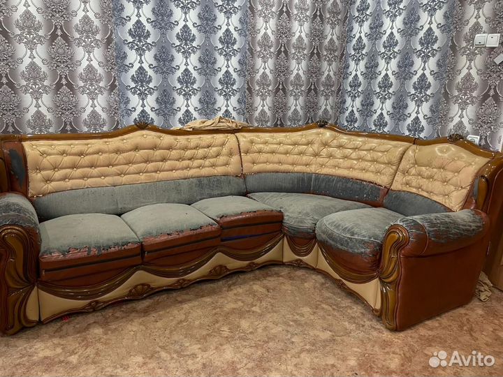 Перетяжка, ремонт мягкой мебели