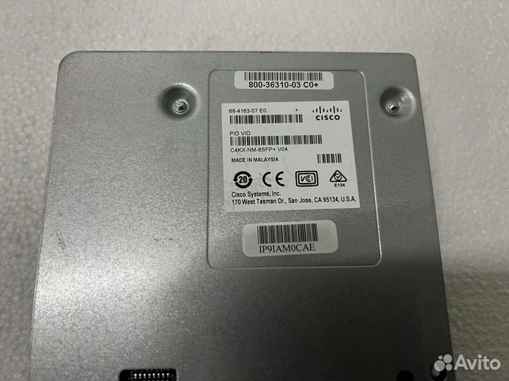 Cisco C4KX-NM-8SFP+ WS-C4500X 8 Port SFP 10 Gigabit Ethernet Network Module