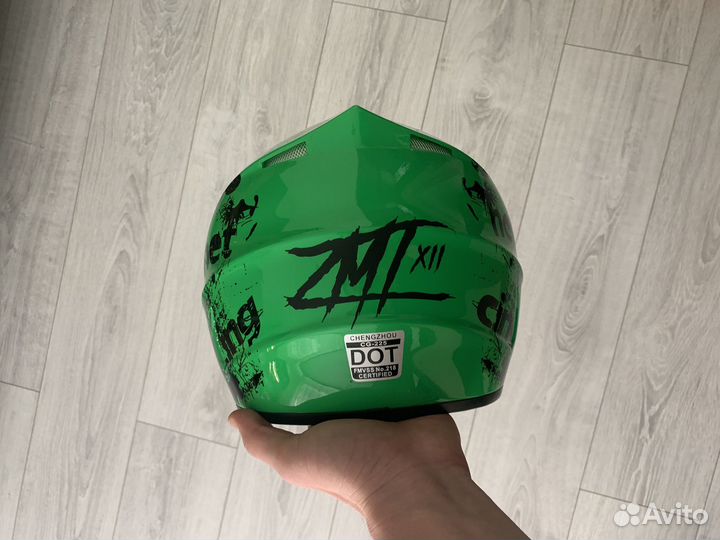 Шлем кроссовый бу