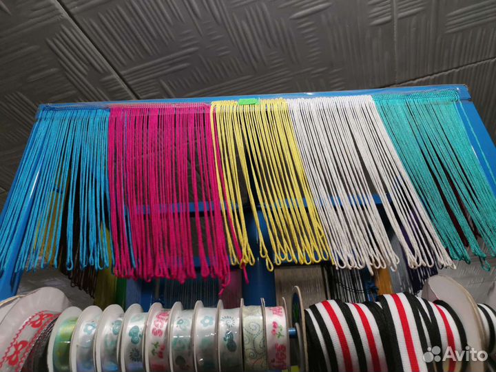 Бахрома, резинка, липучка