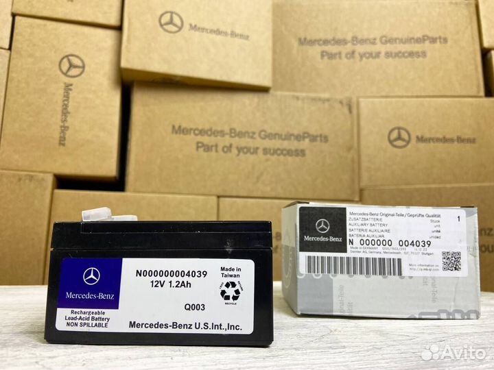 Аккумулятор Mercedes-Benz 12V N000000004039