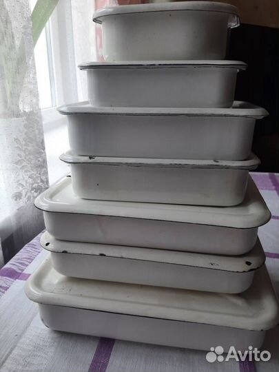 Лоток эмалированный