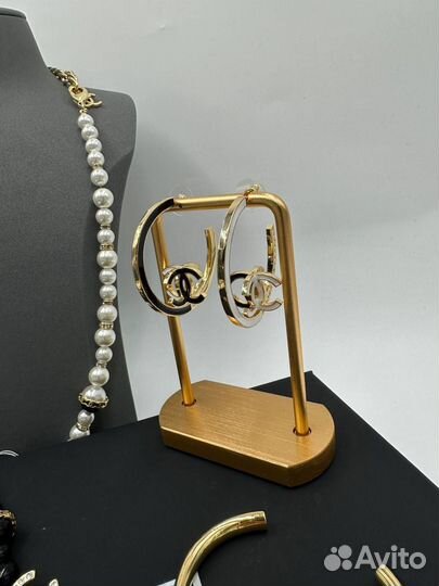Бусы Серьги Браслет Chanel