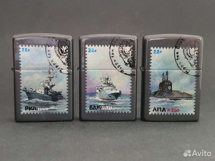 Зажигалки Zippo - Марки: На воде