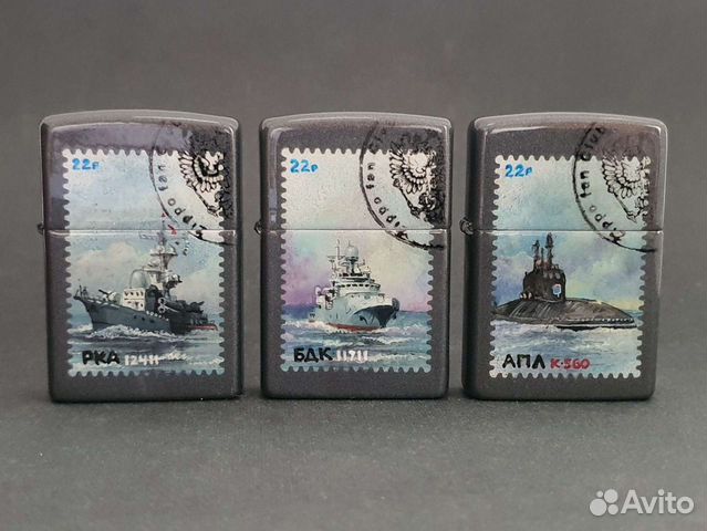 Зажигалки Zippo - Марки: На воде