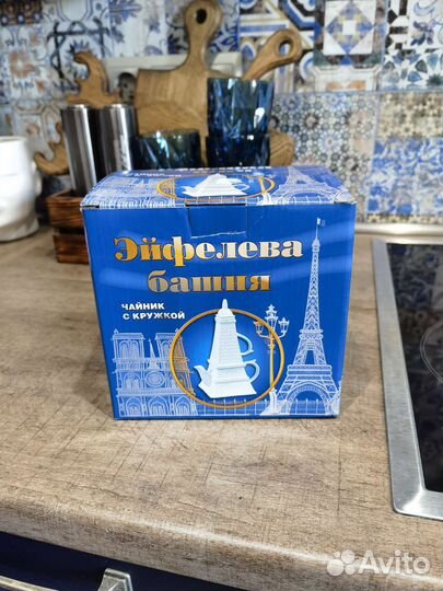 Чайник заварочный с кружкой