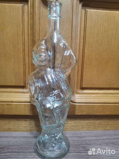 Графин, бутылки стеклянные и керамич для дизайна