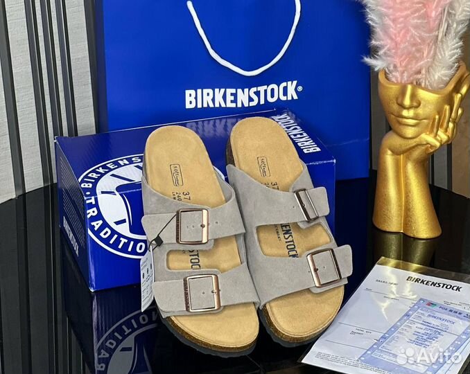 Шлепки сандали боссоножи Birkenstock