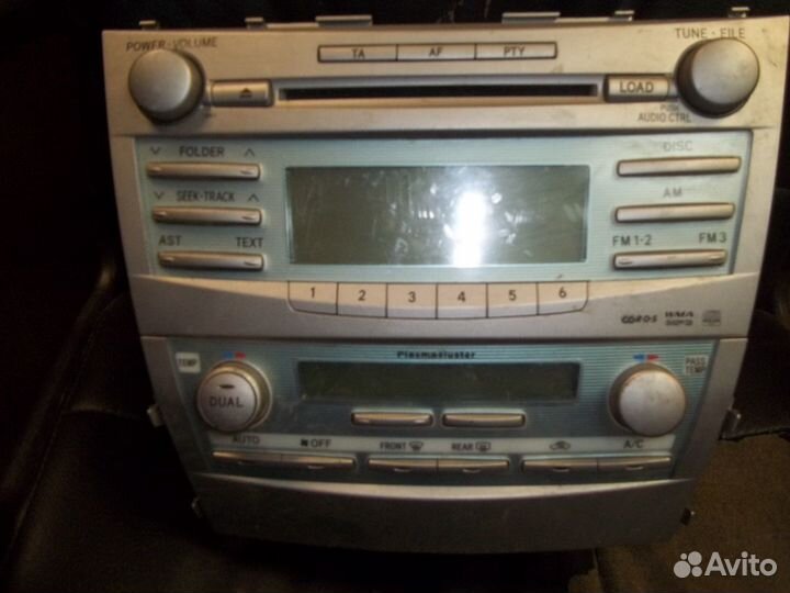 Штатная магнитола тойота Камри XV40