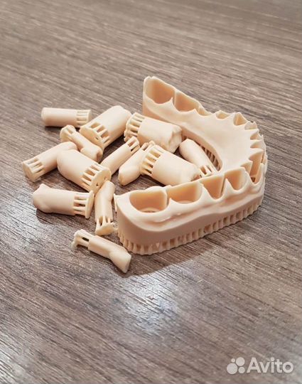 З D печать стоматологических моделей принтер asiga