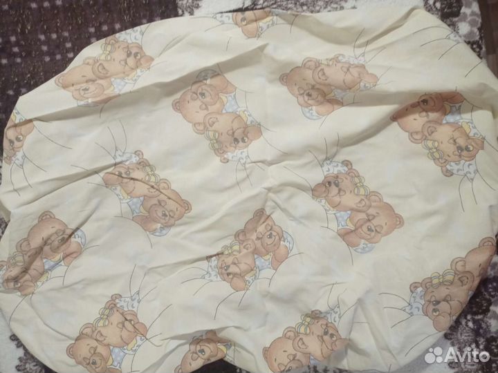 Простынь в детскую кроватку
