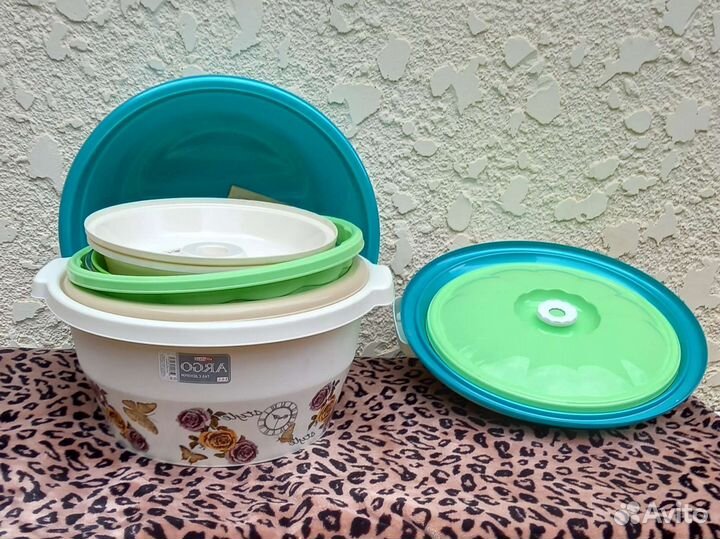 Тазики с Крышками Кухон Посуда Новые Большие разме