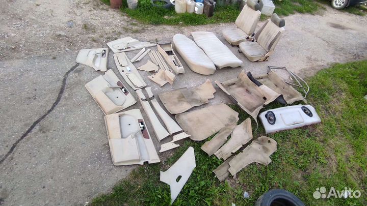 Салон бежевый mercedes w201 e190