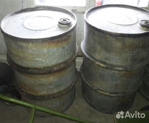 Бочка металлическая толстостенная под гсм