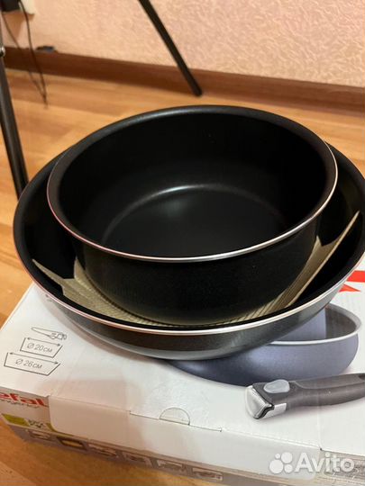 Сковородки Tefal ingenio 20”,26”,ручка