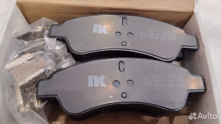 Тормозные колодки ситроен