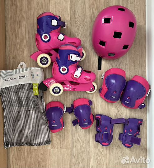 Детские ролики и защита