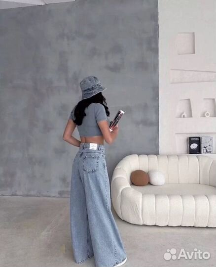 Джинсы женские новые стрейч трубы 42-44