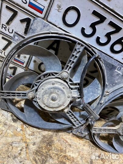 Двойной вентилятор Chevrolet Niva