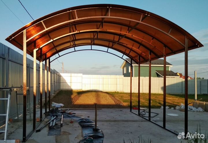 Нaвеc усилeнный для авто 3.6 х 4.0м