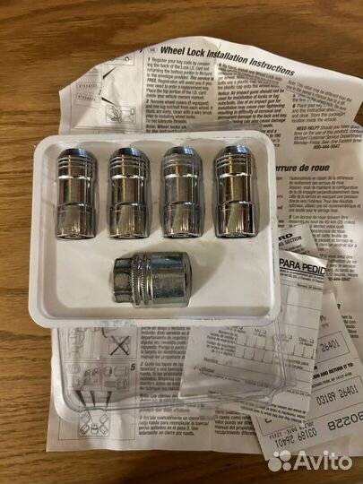 Секретки на колеса GM / Cadillac XT5, XT6 оригинал