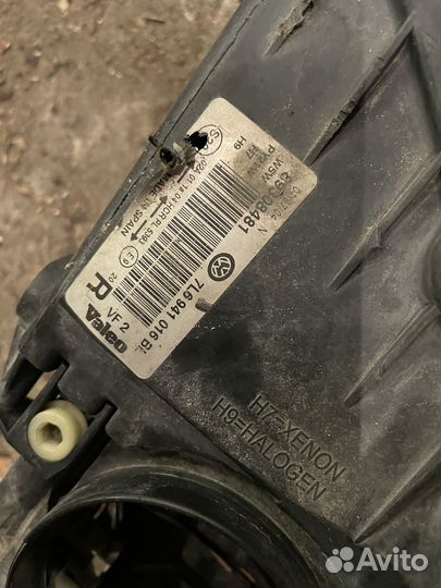 Фара volkswagen touareg 1